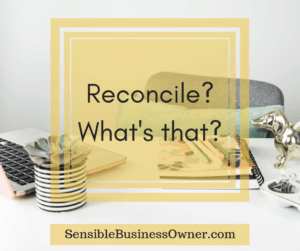 Reconcile Accounts