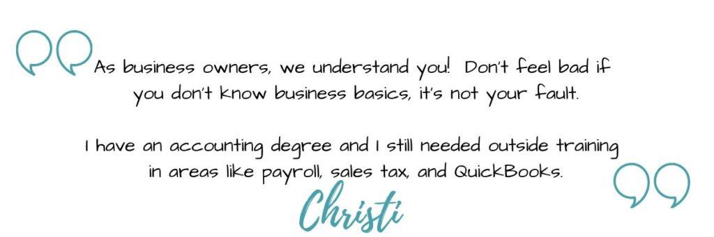 Sensible Business Owner Education