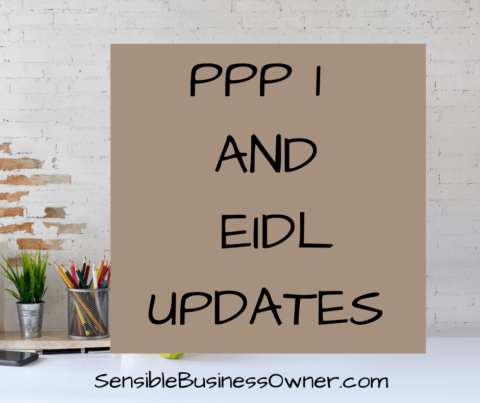 You are currently viewing PPP 1 & EIDL Updates