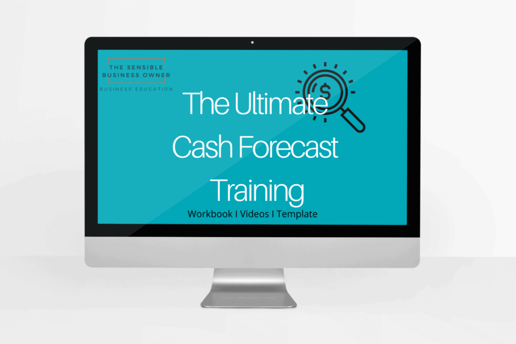 Small business cash forecast